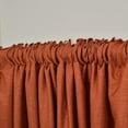 thumbnail image 4 of 3S Brother's Home Decorative Brick Curtains Extra Long Luxury Colors Linen Look Custom Made 5-25 Feet Made in Turkey Hang Back Tab ( 1 Panel ) Home Décor -(52"Wx288"L), 4 of 6