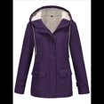 thumbnail image 1 of Chaqueta Impermeable para Mujer, Cortavientos con Capucha, Ideal para Senderismo, Viajes y Actividades Al Aire Libre. Oscuro L, 1 of 7