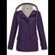 thumbnail image 1 of Chaqueta Impermeable para Mujer, Cortavientos con Capucha, Ideal para Senderismo, Viajes y Actividades Al Aire Libre. Oscuro S, 1 of 7