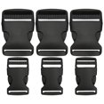 thumbnail image 1 of Side Release Buckle,6 Pcs Plastic Buckle Quick Release Buckle Plastic Buckle Rapid Response, 1 of 9