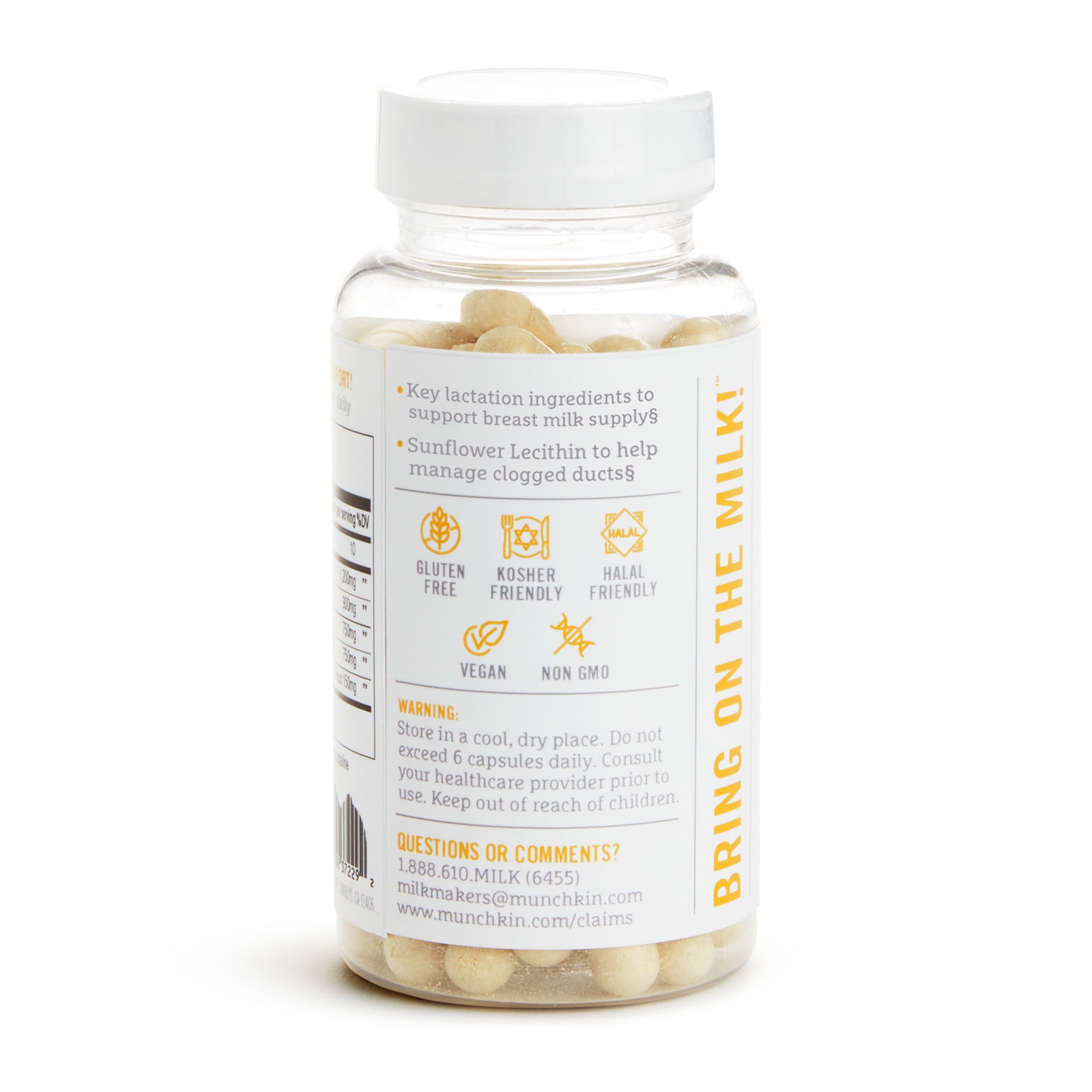 Munchkin Milkmakers™ Daily Boost 2-in-1 Lactation Supplements for Breastfeeding Moms