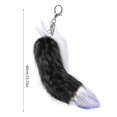 thumbnail image 3 of Bottone Stylish Foxes Tail Keychain Pendant Attractive Key Pendant for Car Bag Decoration Stylish Foxes Tail Keyring Charm, 3 of 7