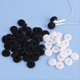 thumbnail image 5 of 200PCS Replacement Ear Tips Headsets Earbuds Soft Sponge Foam White, 5 of 5