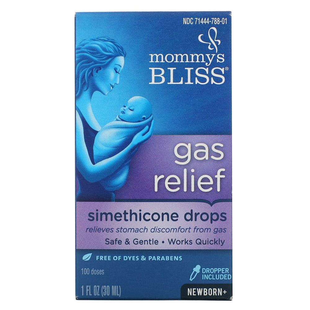 Mommy's Bliss Gas Relief Simethicone Drops Newborn+, 1 fl oz Walmart