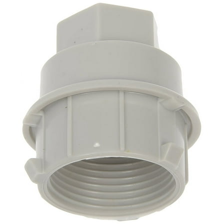 Cubierta color gris de la tuerca de rueda M24-1.50, hex. 19 mm