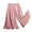 Pink, variant on XBASW Kids Toddler Baby Wide Leg Pants for Girls Ruffles Cotton Trousers Summer Solid Color Wide Leg Palazzo for Girls 6M - 8T