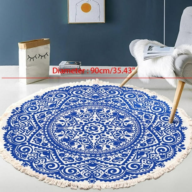 Brand Big Promotion1 Kitchen Living Room Bedroom Mat Bathroom Rug Throw Boho Round Rugs Soft Floor Carpet Tassels Area Com Brand Big Promotion1 Kitchen Living, Big Round Bathroom Mat