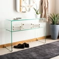 thumbnail image 2 of SAFAVIEH Hollis Console Table Clear, 2 of 6