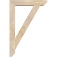 thumbnail image 3 of Ekena Millwork 3 1/2"W x 24"D x 36"H Traditional Slat Smooth Bracket, Douglas Fir, 3 of 4