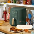 thumbnail image 2 of Beautiful 6 Qt Air Fryer with TurboCrisp Technology and Touch-Activated Display, Limited Edition Thyme Green by Drew Barrymore, 2 of 10