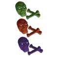 thumbnail image 2 of Beistle Pack of 36 Glittered Skull and Crossbones Halloween Party Decorations 5.25", 2 of 2