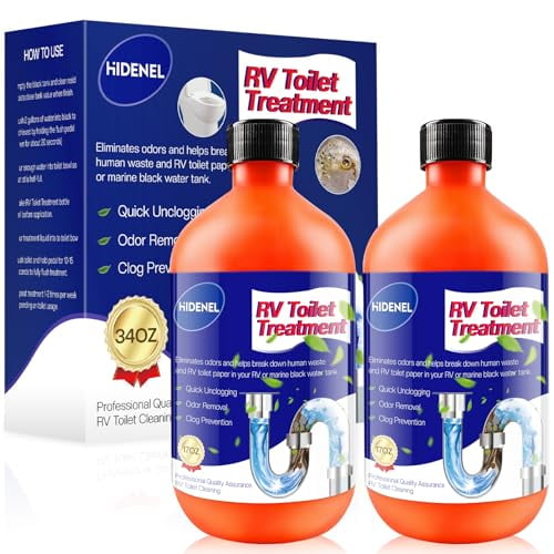 HIDENEL, RV Camper Toilet Treatment , 2 PCS