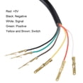 thumbnail image 3 of Universal Refitting Parts Accessories Twist Handlebar Headlight Switch Electric Bicycle Accelerator Battery Level Display E-bike Thumb Throttle 36V, 3 of 8