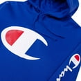thumbnail image 2 of Champion Hoodie for Men Big And Tall Mens Oversized Pullover Fleece Sweatshirt Royal Blue, 2 of 7