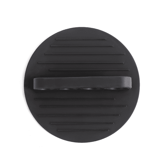 Soft Rubber Shower Scrubber, Gentle Exfoliating Bath Body Scrubber Glove, Deep Cleansing Shower Tool For All Skin Types, Massage and Removing Dead Skin (Black)
