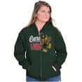thumbnail image 3 of Woodsy Owl Care for the Land Retro Zip Up Hoodie Men's Women's Brisco Brands X, 3 of 6