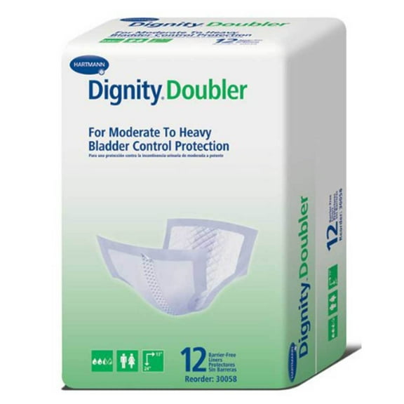 Dignity Doubler Pads, Extra-Large, Pack of 12