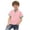 Pink, variant on Avtoify Children's Printed Lapel Button Short Sleeve Pullover Summer Kids Shirt
