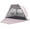 Beach Tent. Pink, variant on Sekey 100% 600D Oxford Fabric Collapsible Wagon with Folding Table, Black