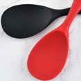 thumbnail image 5 of Joernso Silicone Rice Spoon Solid Color Non-stick Meal Pot Pan Scoop Kitchen Utensils, 5 of 8