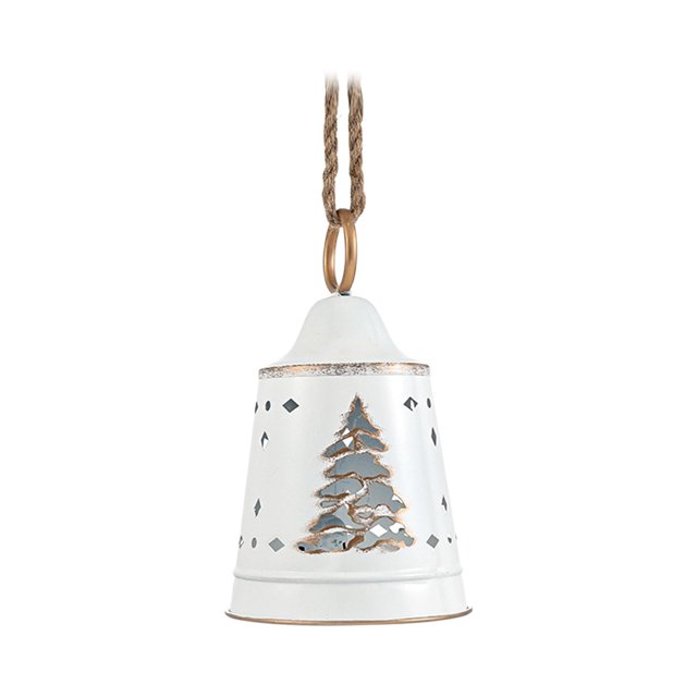 Christmas Tree Decorations Christmas Bell Decoration Iron Atmosphere Ornaments for Decorating Christmas Tree Creative Hang Tags Christmas Tree Ornaments