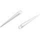 thumbnail image 3 of 20Pcs Spike Charms Beads Cone Charms Rivets Dangle Alloy Pendants 36x5mm Punk Style Charm Spike Pendants with 1.5mm Hole Stainless Steel Color Perfect for Crafting and Accessories, 3 of 3