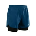 thumbnail image 7 of Shorts Men's 2-in-1 Running Shorts Quick Drying Breathable Active Training Exercise Jogging Cycle Shorts With Longer Liner, 7 of 7