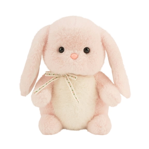Realistic Easter Bunny Plush Toy, Soft Floppy Rabbit Stuffed Animal, Lifelike Lop Ear Rabbit Doll for Spring Party Decor, Cozy Companion for Toddlers, Easter Basket Filler