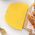 thumbnail image 3 of Raspador de masa para alimentos, cortador de masa de plástico seguro para alimentos, raspador de banco, cortador, raspadores de alimentos multiusos para masa, pastel, pan ZefeiWu 9024715129352, 3 of 4