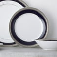 thumbnail image 7 of Noritake Crestwood Cobalt Platinum Set of 4 Salad/Dessert Plates, 7 of 7
