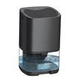 thumbnail image 3 of Air Dehumidifier,Mini Small Electric Dehumidifier Water Tank,Portable Premium Dehumidifier and Air Purifier,Quiet Electric Dehumidifier with Auto Shut Off,1L Capacity Air Dryer with Black perfecl Deshumidificador de aire, 3 of 8
