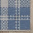thumbnail image 3 of Well Woven Apollo Flatwoven Plaid Blue 5' x 7' Area Rug, 3 of 7