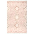 thumbnail image 2 of nuLOOM Savannah Moroccan Fringe Runner Rug, 2' 6" x 8', Pink, 2 of 3