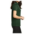 thumbnail image 3 of Womens Silk Touch Polyester Performance Polo Dark Green 3X-Large, 3 of 6