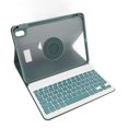 thumbnail image 1 of Étui pour Tablette avec Clavier et Porte-Crayon pour Tablette 10,9 Pouces 10e Génération 2022, Conception Détachable, Angle de Vision Ajustable, 1 of 7