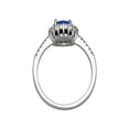 thumbnail image 3 of Anillo solitario Horoz Plata 925 con piedra azul churumbela #7 WP28, 3 of 5