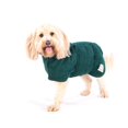 thumbnail image 2 of Toallas de baño NQ absorbentes para perros grande verde oscuro, 2 of 4