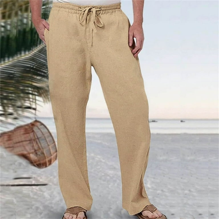 YUHAOTIN Mens Lounge Pants Cuffed Bottoms Trousers for Men Mens