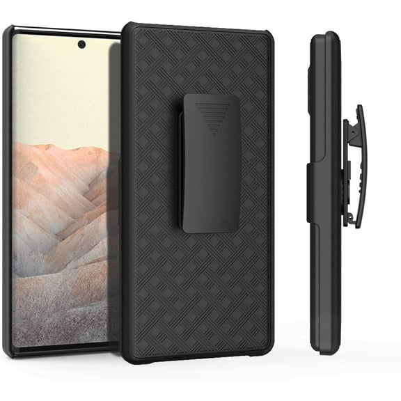 Case with Belt Clip for Google Pixel 6 PRO Phone, Swivel Holster Cover Kickstand Defender Armor Protective Case for Xfinity Mobile Google Pixel 6 Pro (6.7")