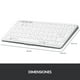 thumbnail image 5 of Teclado Inalámbrico Bluetooth Logitech Keys-to-Go 2, 5 of 5