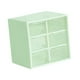 thumbnail image 4 of Mini organizador de cajones perfecl para escritorio Verde 12 cm x 9,5 cm x 11,8 cm, 4 of 8