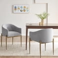 thumbnail image 3 of Madison Park Sheraton Sheraton Set of 2 Dining Chair in Grey Finish MP108-1178, 3 of 5