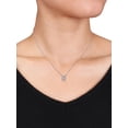 thumbnail image 4 of Everly Women's Diamond 14k White Gold Necklace, 4 of 6