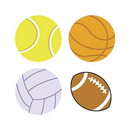 UPC: 0078628460742 | Trend Sports Balls SuperShapes Stickers