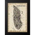 thumbnail image 2 of Esquer, Rafael 17x24 Black Modern Framed Museum Art Print Titled - Antique New York Collection-Manhattan, 2 of 5