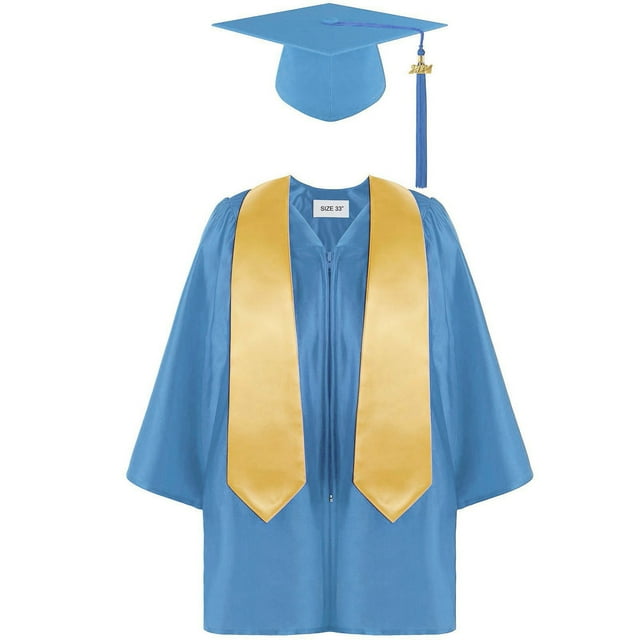 MIASHUI Ensemble de Tenue de Collation des Grades pour Garçons Robe de Maternelle Châle à Franges Vêtements pour Enfants Robe Élégante pour Jeunes