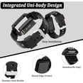 thumbnail image 4 of HSHDLDF Green Sport Band Compatible Silicone Fitbit Charge 5/4/3 SE Band with Case All In One Case with Band for Fitbit Charge 5 Bands for Men Fitbit Charge 4 Band Waterproof Charg, 4 of 7