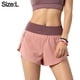 thumbnail image 2 of Pantalones cortos deportivos de fitness, pantalones cortos de verano para mujer, pantalones cortos casuales antiluz, pantalones de yoga, 2 of 6