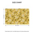 thumbnail image 4 of Placemats Set Of 4 / 6, Flower Print C Placemats For Dining Table Indoor/Outdoors Heat Resistant Washable Placemats 18" X 12", 4 of 8
