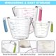 thumbnail image 5 of Juego de 20 Piezas de Tazas y Cucharas Medidoras de Acero Inoxidable y Plástico para Ingredientes Secos y Líquidos Cocina, 5 of 5